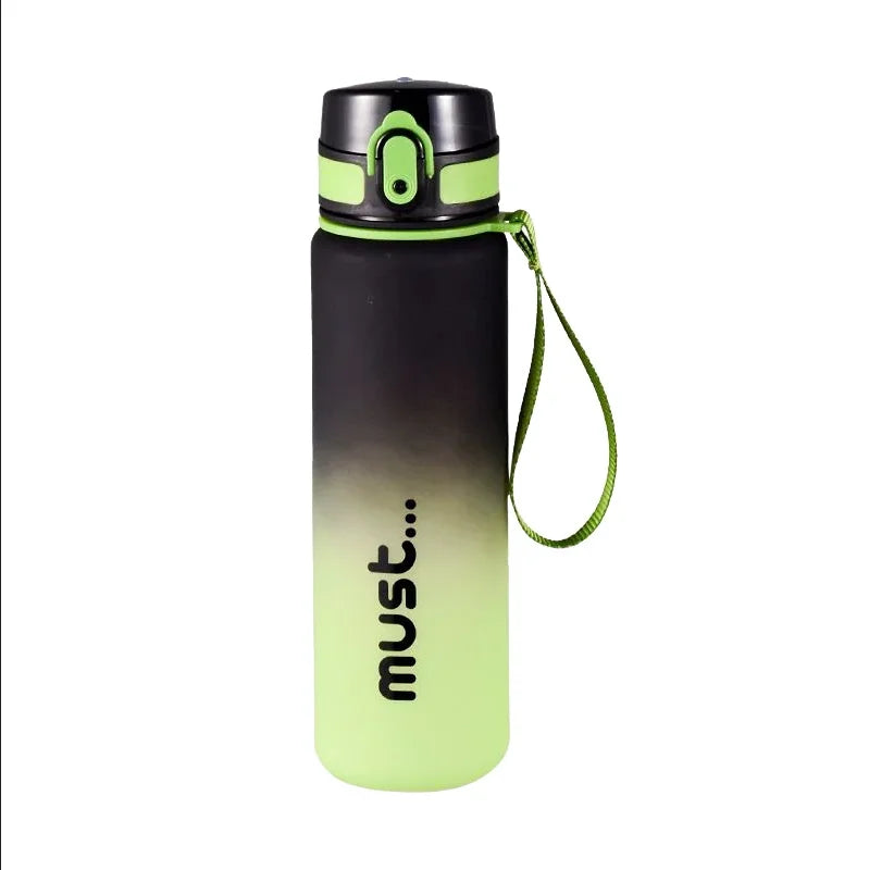 Fantia Gradient Sports Water Bottle Leakproof Fitness Gym Drinking Cup