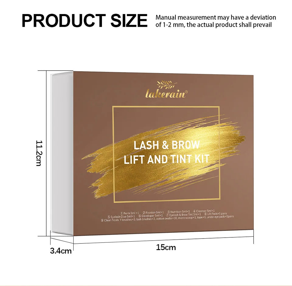 Lash Lift and Tint Kit Brow Lamination Perming Tool Set