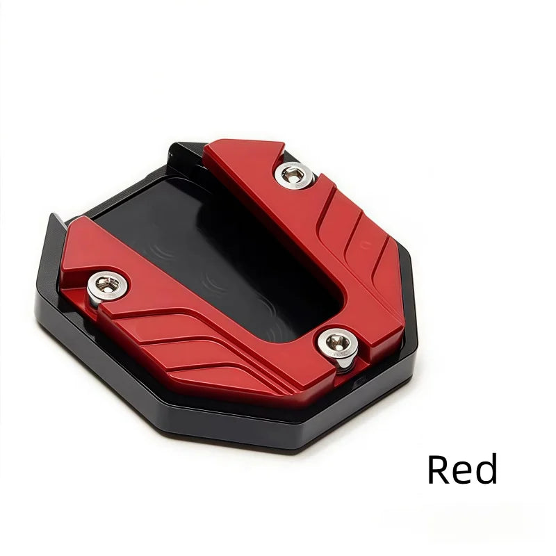 Motorcycle Kickstand Extender Side Stand Extension Pad Support Plate - 9