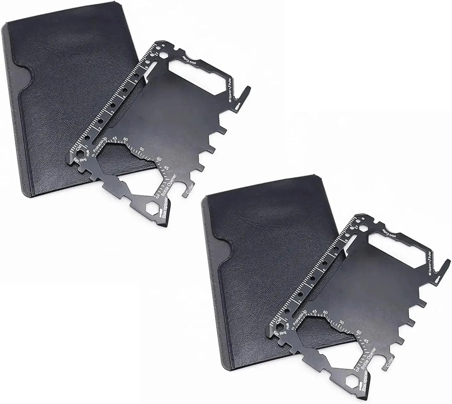 46 in 1 Multi Tool Credit Card Survival Gear Portable Pocket Gadget