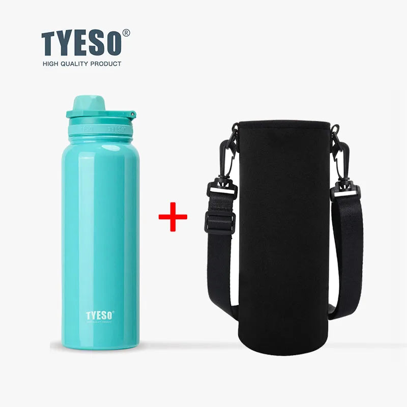 TYESO Stainless Steel Vacuum Insulated Water Bottle Travel Flask