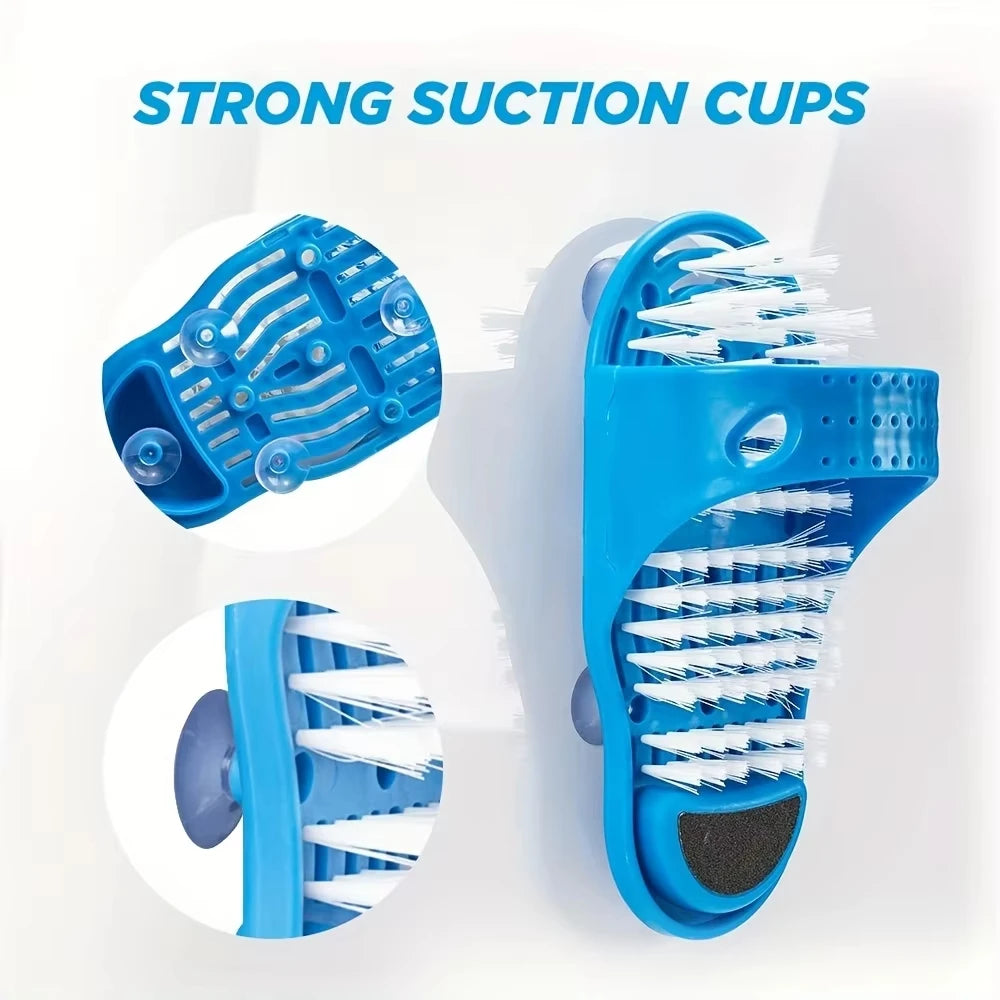 Shower Foot Scrubber and Bath Brush Exfoliating Foot Cleaner - 11