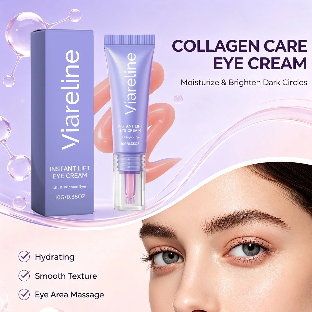 Viareline Lift Eye Cream Anti Aging Dark Circle Treatment Balm