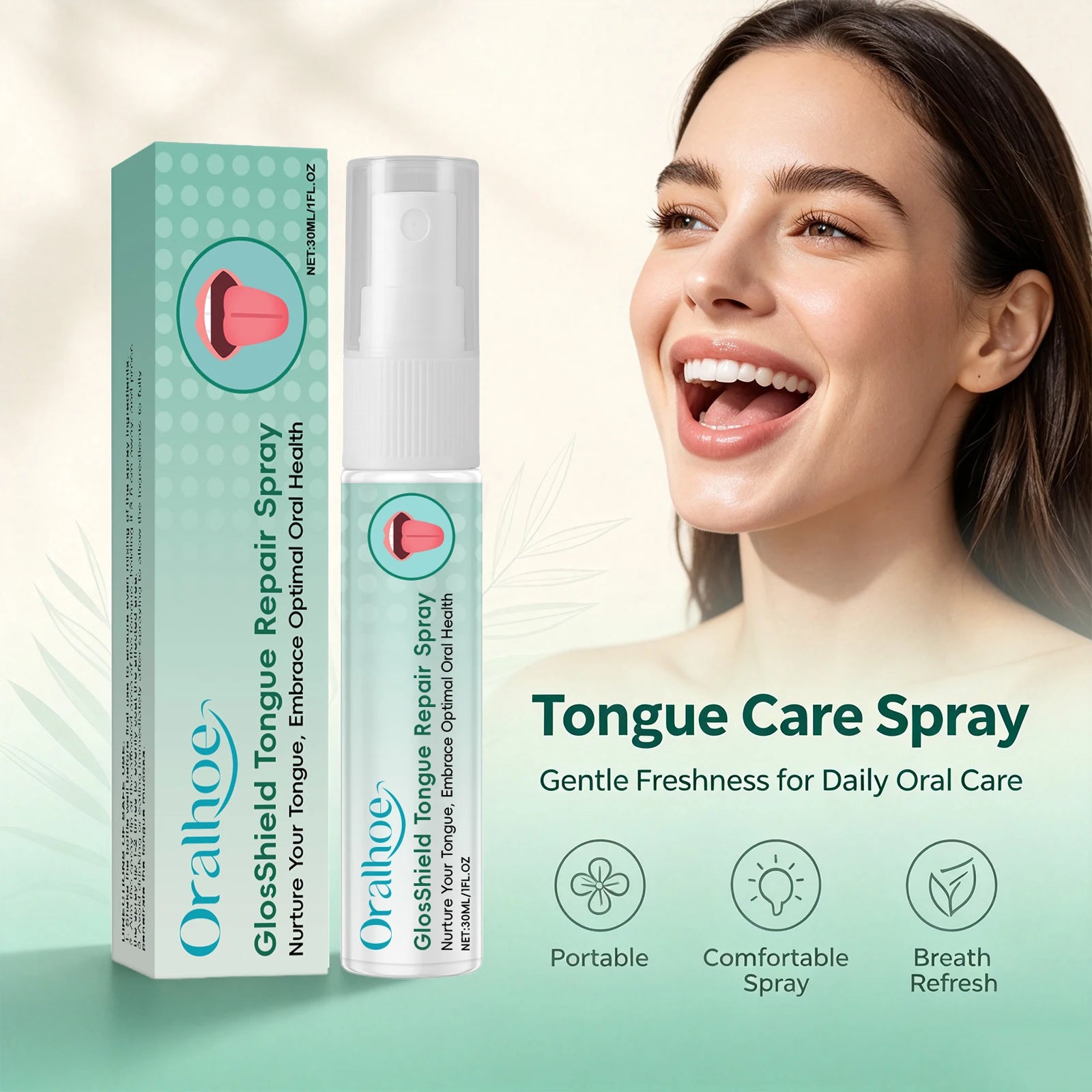 Tongue Repair Spray for Coated Tongue and Bad Breath Relief - 6