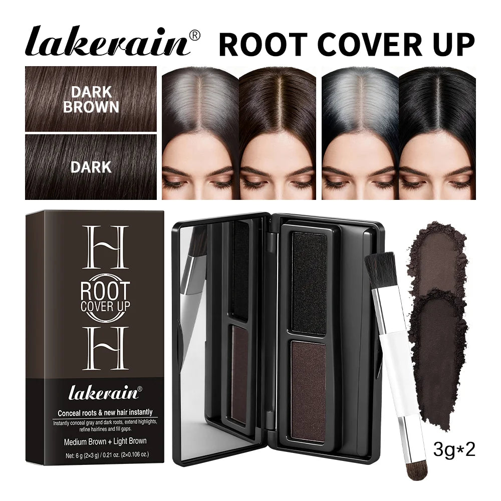 Natural Hair Line Shadow Powder Root Cover Up Concealer Palette