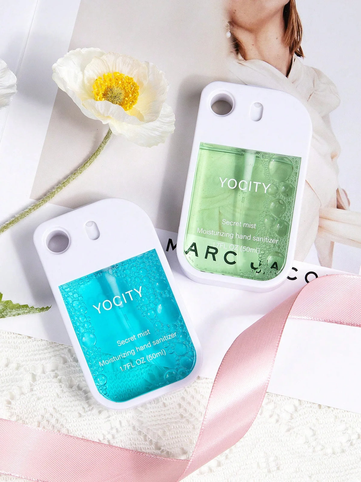 YOCITY 50ml Portable Air Freshener and Hand Sanitizer Spray Mist