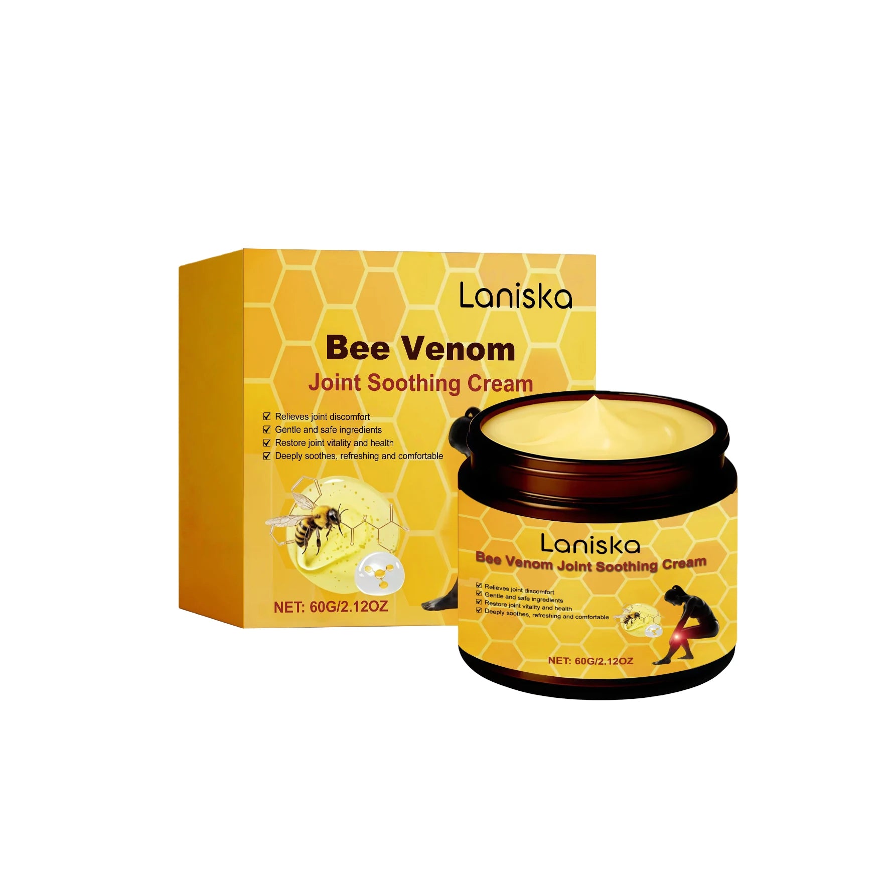 Bee Venom Joint Soothing Cream Body Care Massage Cream - 18