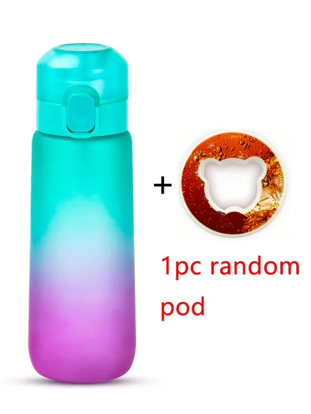 650ml Flavored Water Bottle Scented Air Up Sports Cup with Flavor Pods
