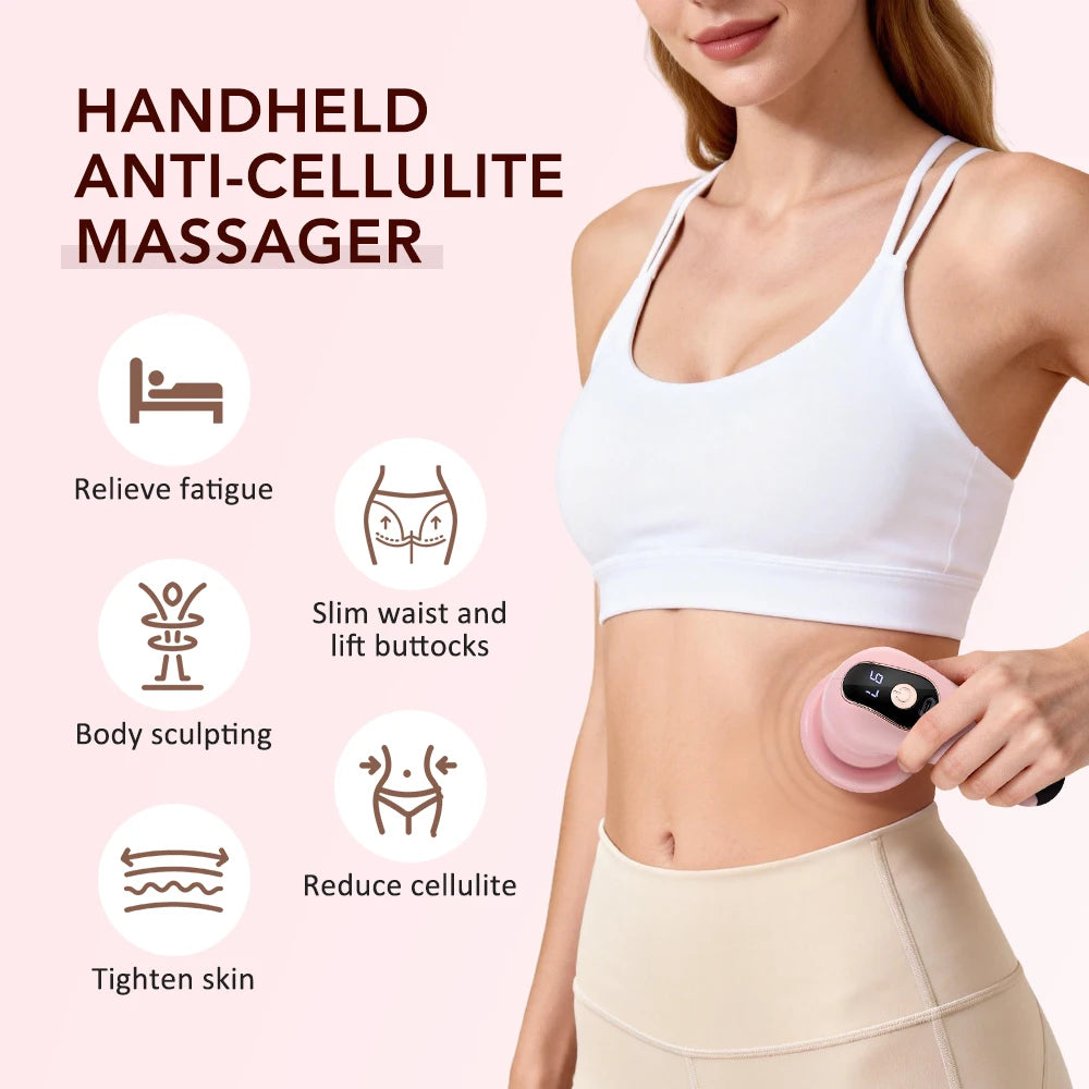 Body Massager Portable Massage Stick Wireless Body Sculpting Machine