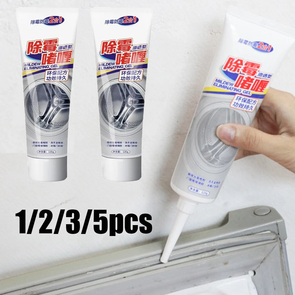 Anti-Mold Cleaning Gel Tile Grout and Sealant Stain Remover - 1