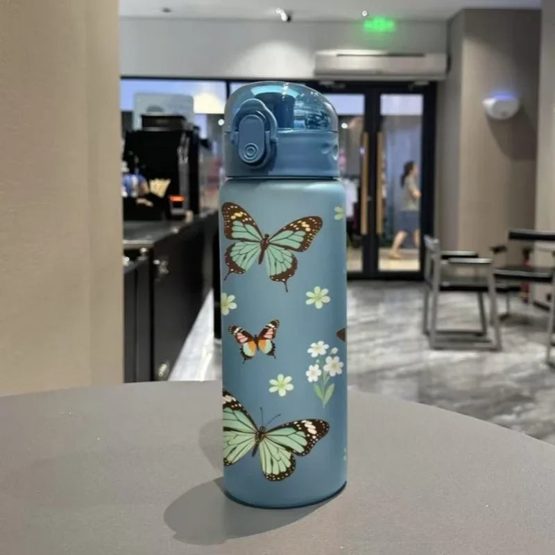 780ml Butterfly Sports Water Bottle Leak Proof Gym Jug BPA Free - 14