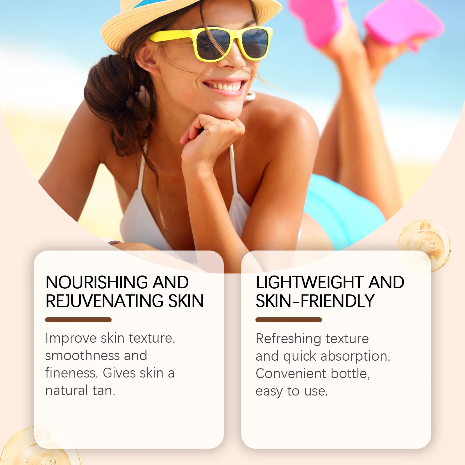 Coconut Oil Dark Tanning Oil Sun Lotion Deep Bronze - 8