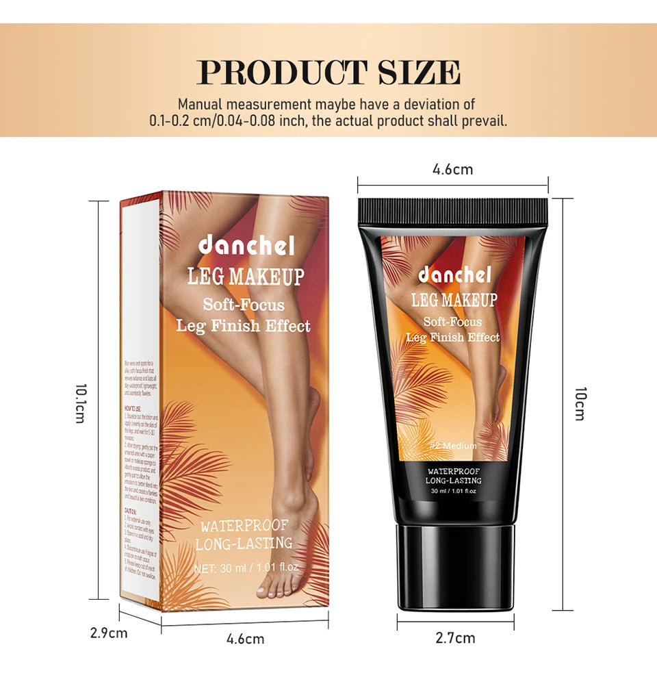 Leg Makeup Body Foundation Tint Cream