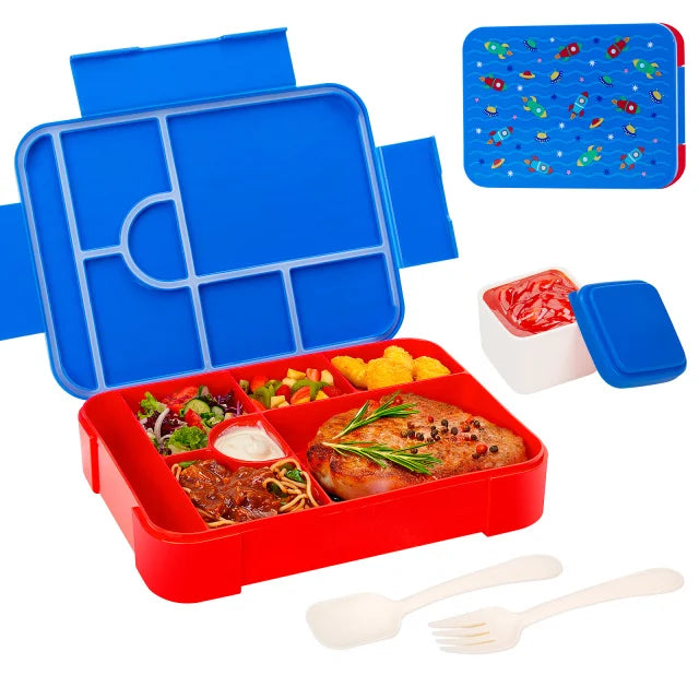 1100ml Leakproof Bento Lunch Box Microwavable Tritan Food Container