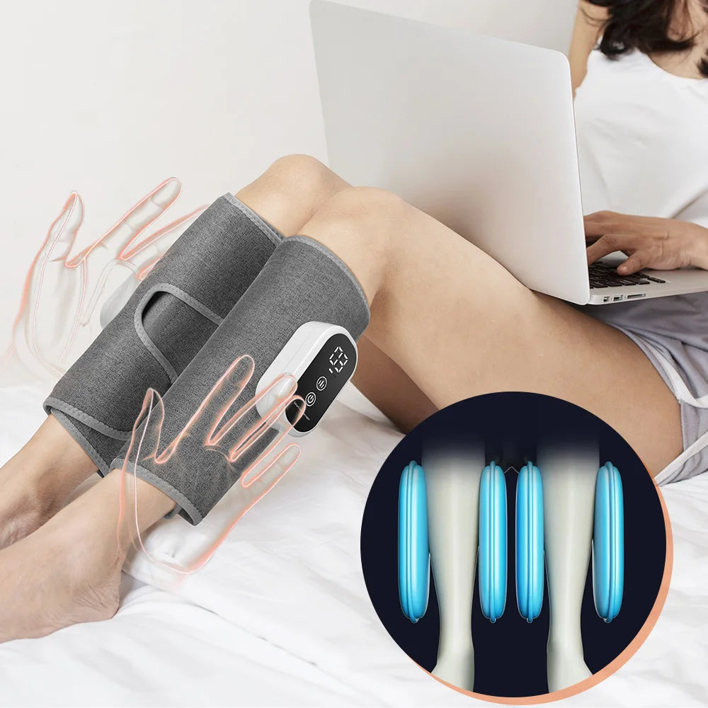 Wireless Electric Air Pressure Calf Massager Leg Muscle Recovery - 17