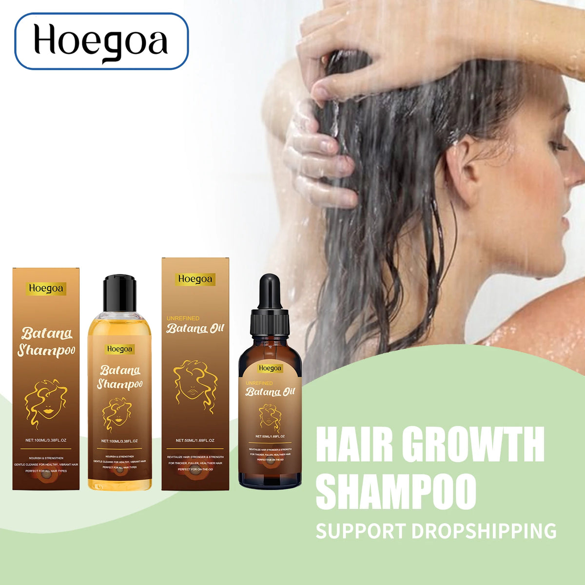 Batana Hair Growth Shampoo & Treatment Oil