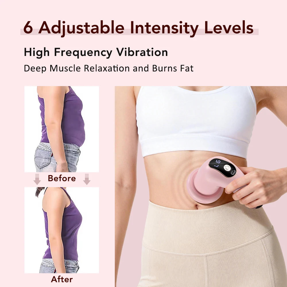 Body Massager Portable Massage Stick Wireless Body Sculpting Machine