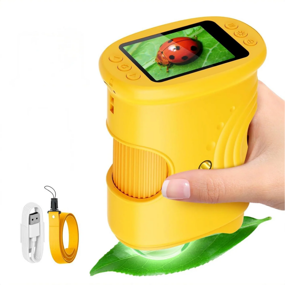 Handheld Digital Microscope for Kids Portable Science Toy