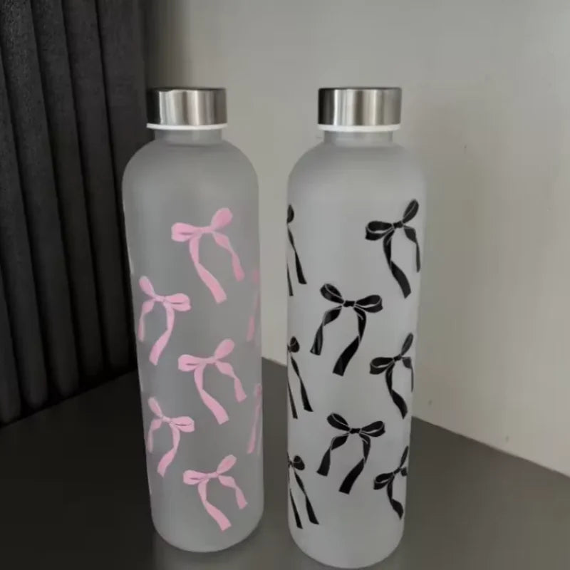 Fantia Butterfly Matte Water Bottle Leak Proof Sports Flask 1000ml