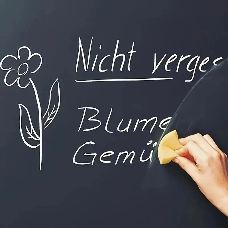 Self Adhesive Chalkboard Wall Sticker Blackboard Contact Paper with Chalk