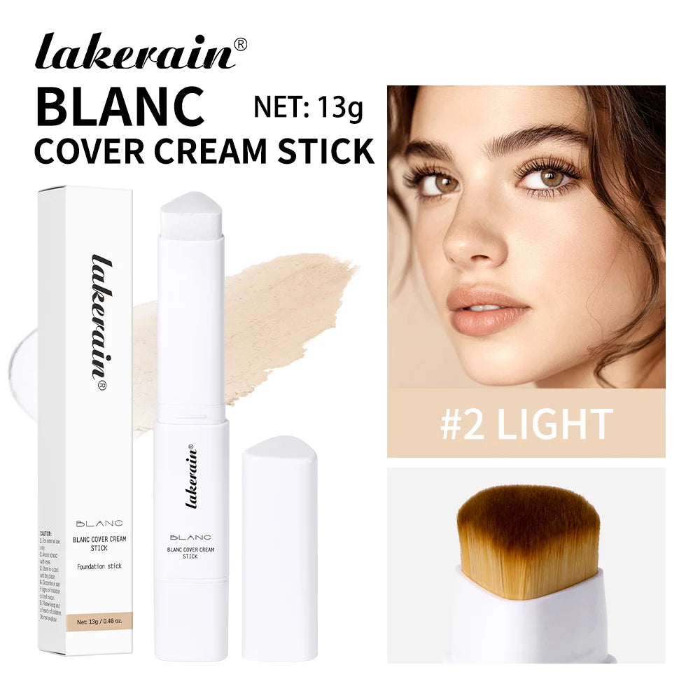 Lakerain Color Changing Foundation Stick Dual-Ended Concealer Makeup