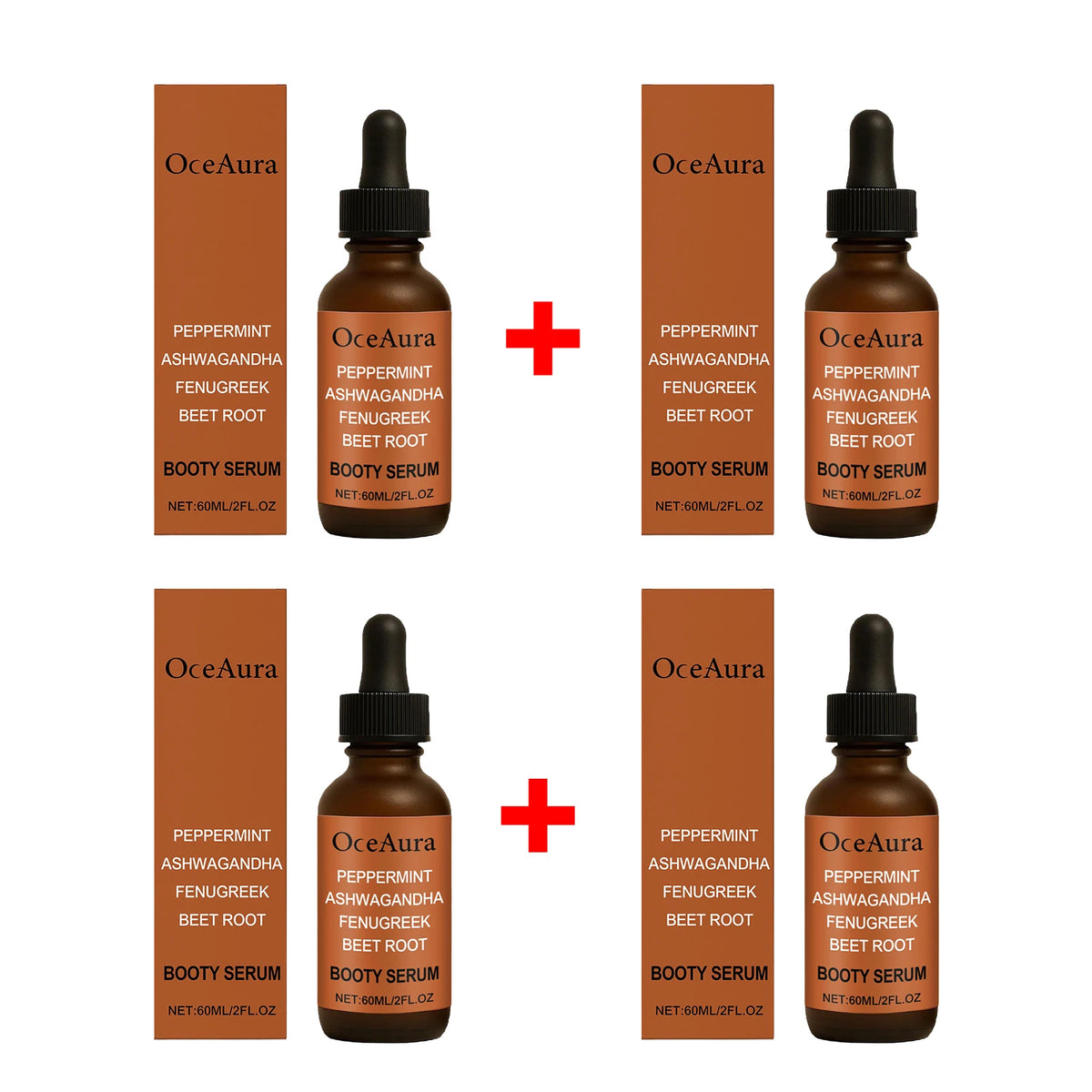OceAura Butt Lifting Firming Serum Hip Enhancement Body Care