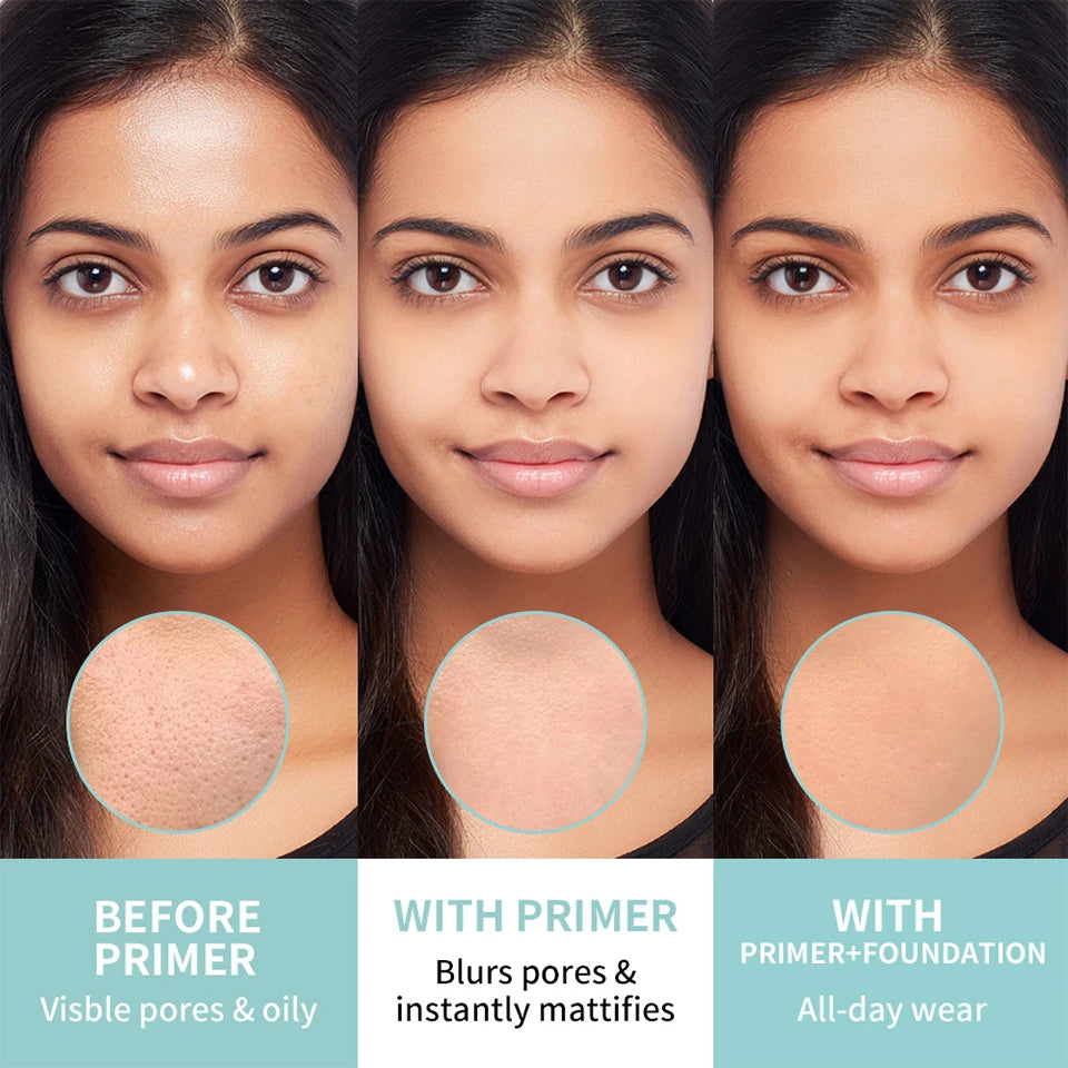 Pore Minimizing Primer Oil Control Matte Base Makeup - 12