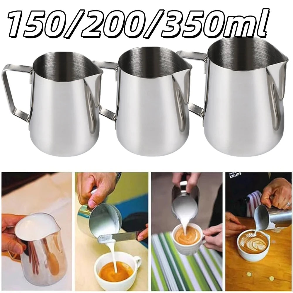 Stainless Steel Milk Frothing Pitcher Espresso Latte Art Coffee Cup - 1