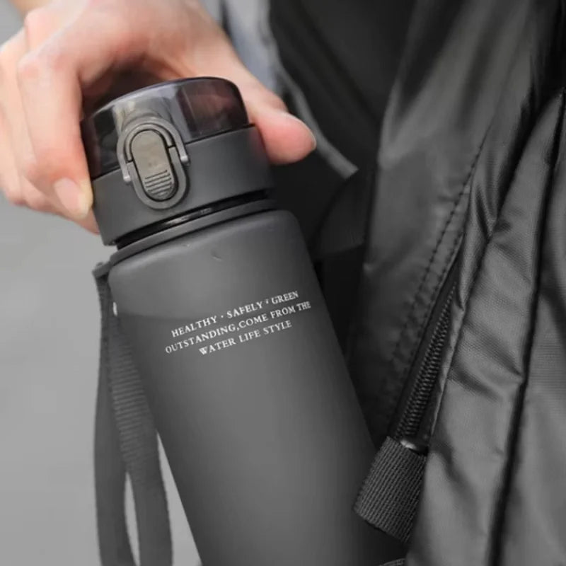 Leak Proof Sports Water Bottle BPA Free Gym Hiking Travel Drink Cup