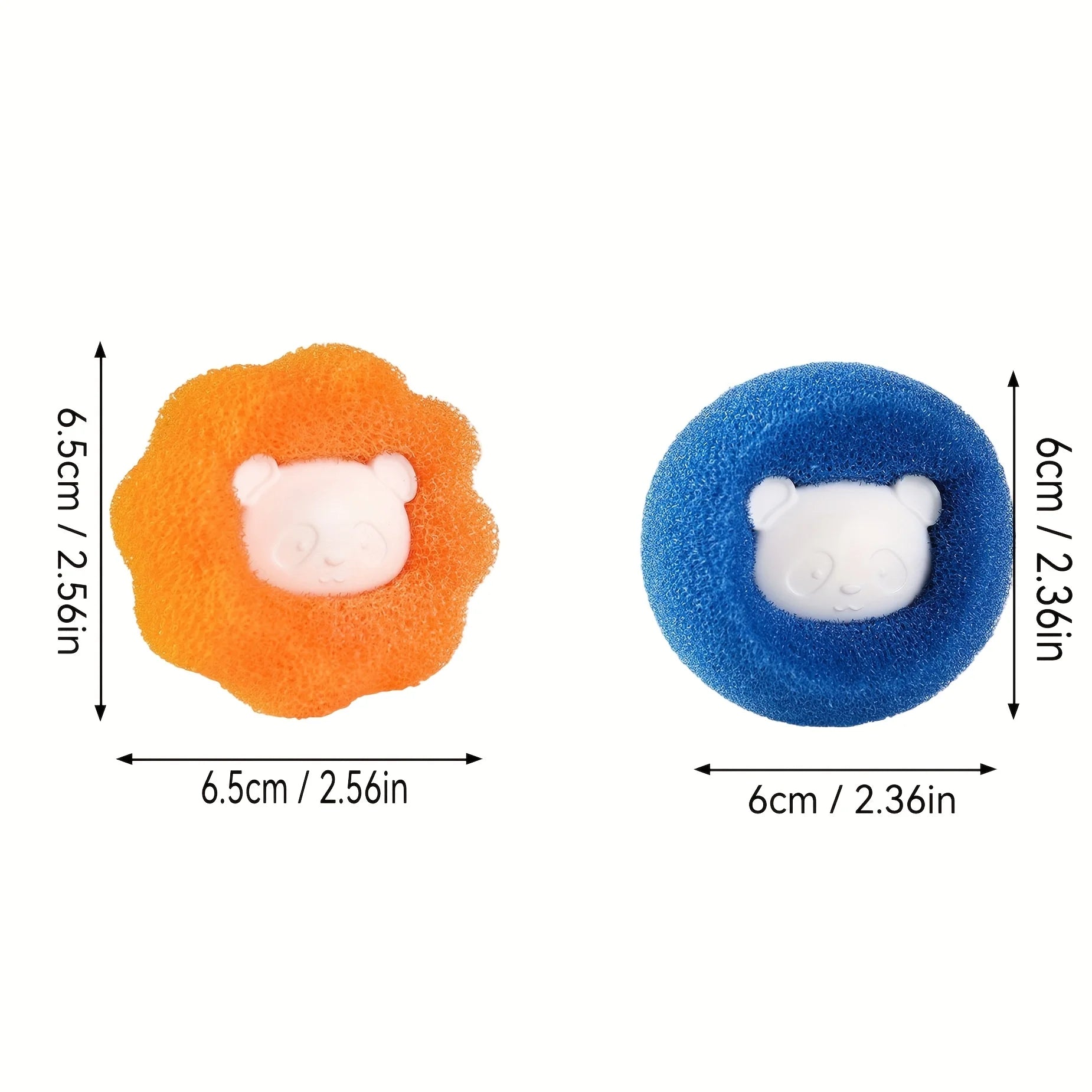 20PCS Reusable Laundry Balls Pet Hair Remover Lint Catcher for Washers - 6
