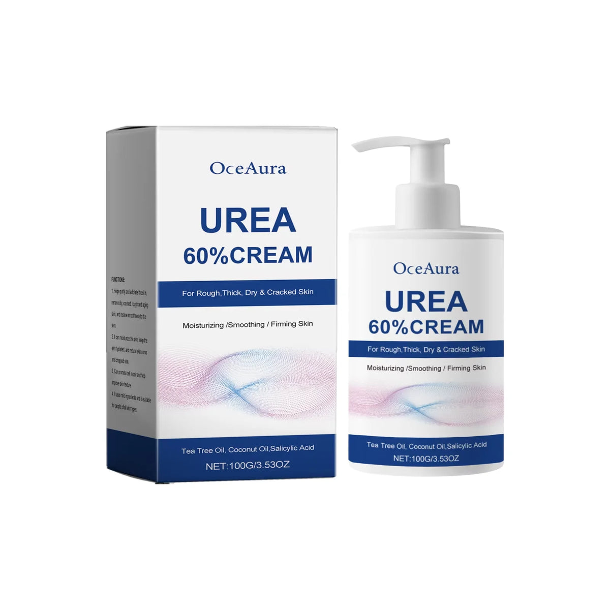 60% Urea Moisturizing Foot Cream Cracked Heel Repair & Callus Remover