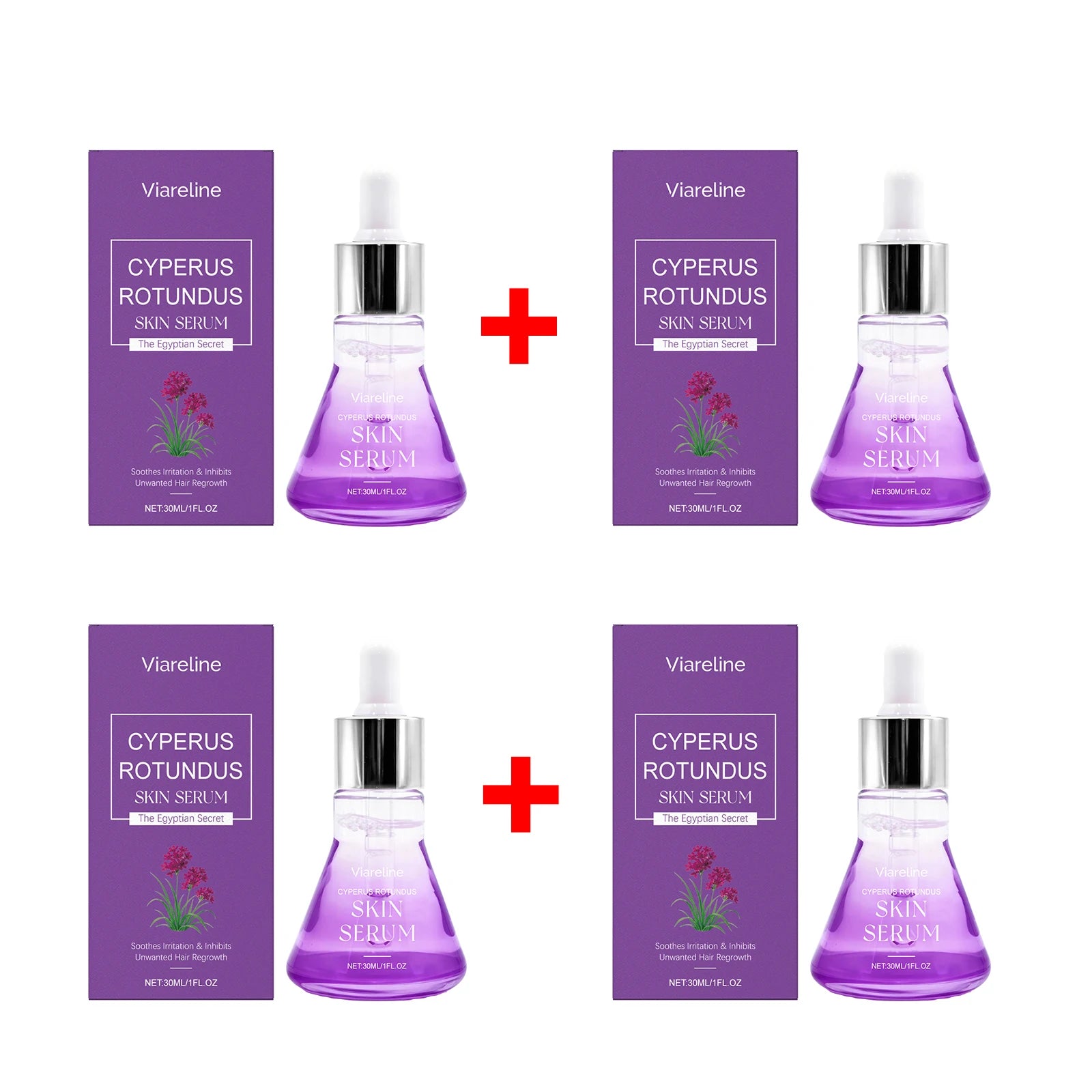 Cyperus Rotundus Skin Serum Hair Regrowth Redness Relief Essence - 15