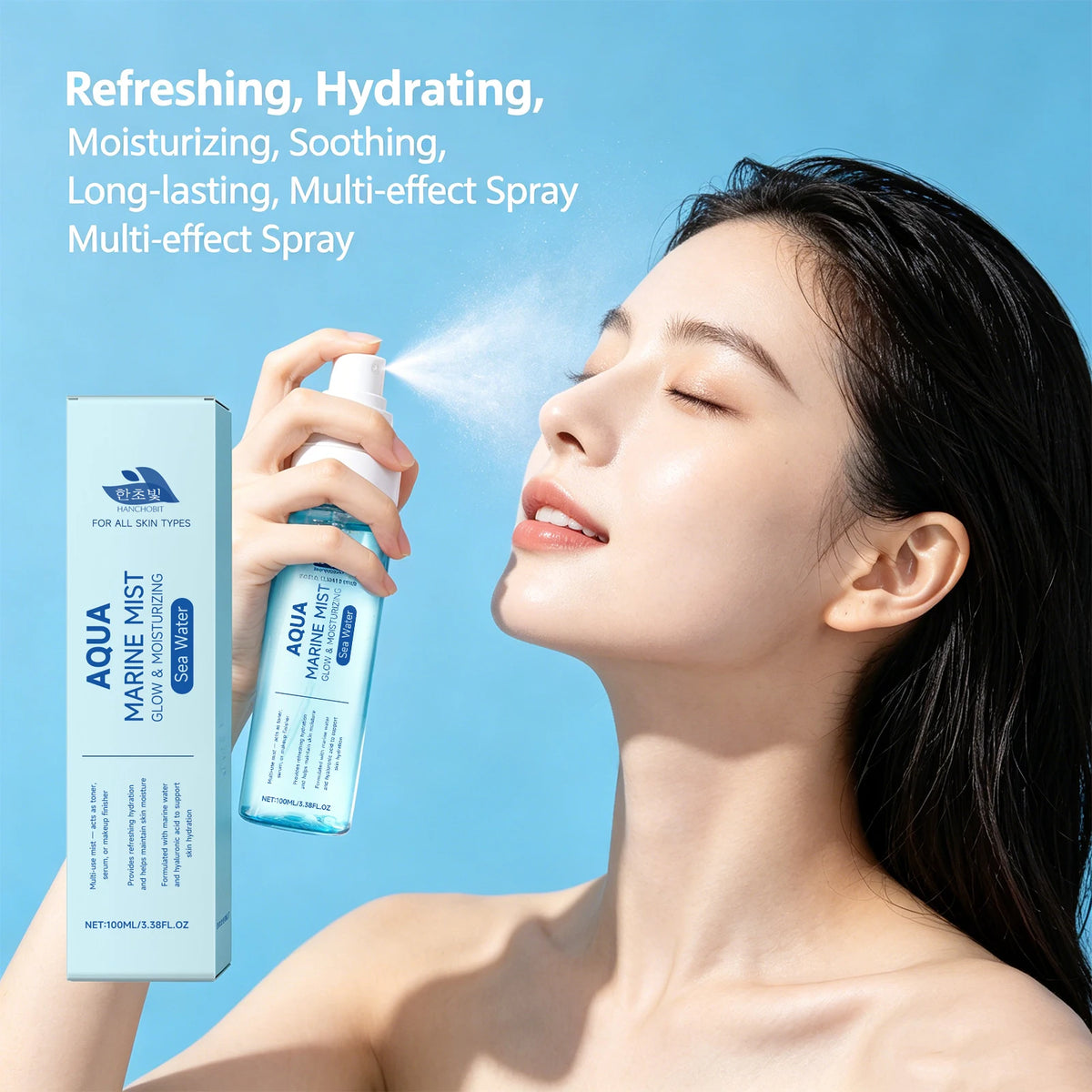 Sea Water Hyaluronic Acid Hydrating Glow Spray & Toner