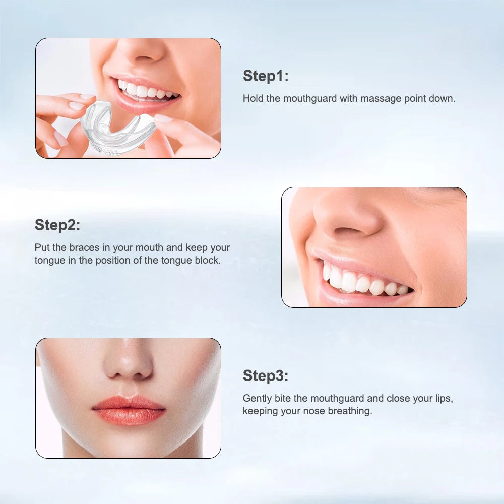 3 Stages Dental Braces Teeth Trainer Alignment Mouthpiece - 8
