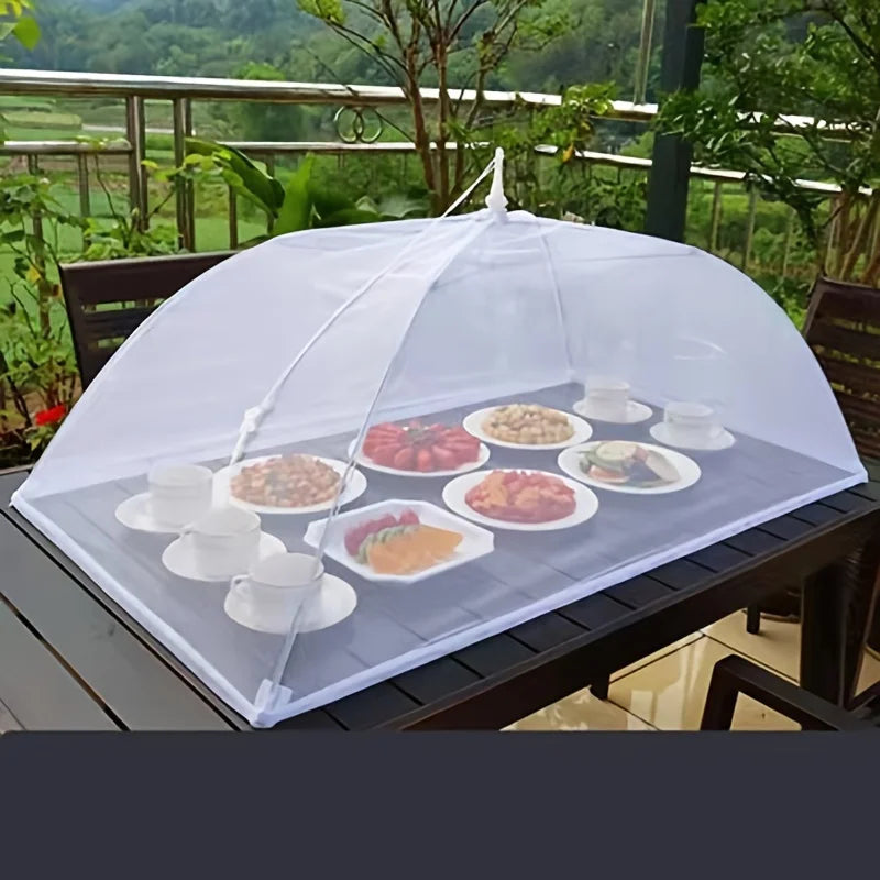Folding Food Cover Mesh Tent for Dining Table Insect Protection - 10