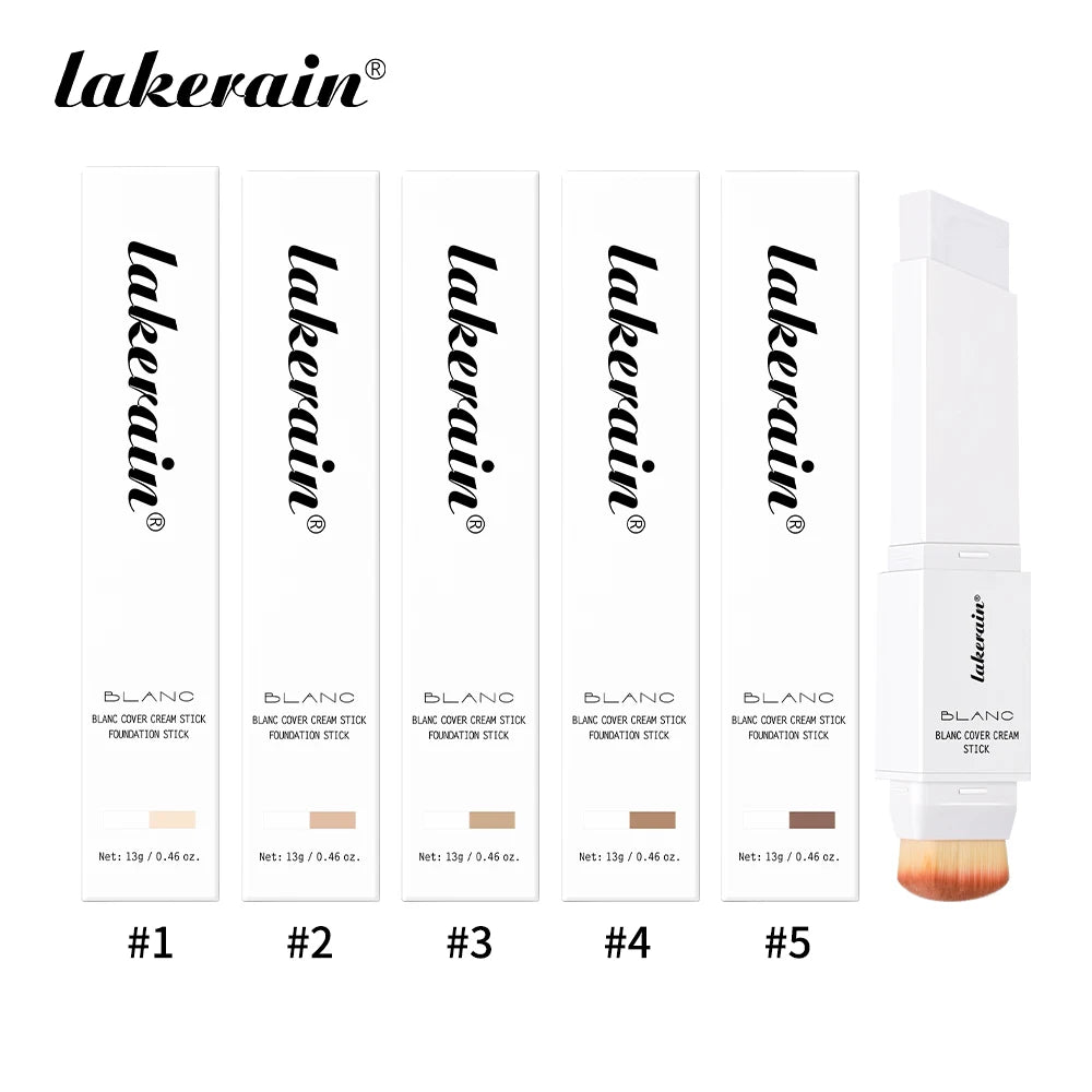 Lakerain Blanc Cover Dual Ended Waterproof Cream Foundation Stick - 24