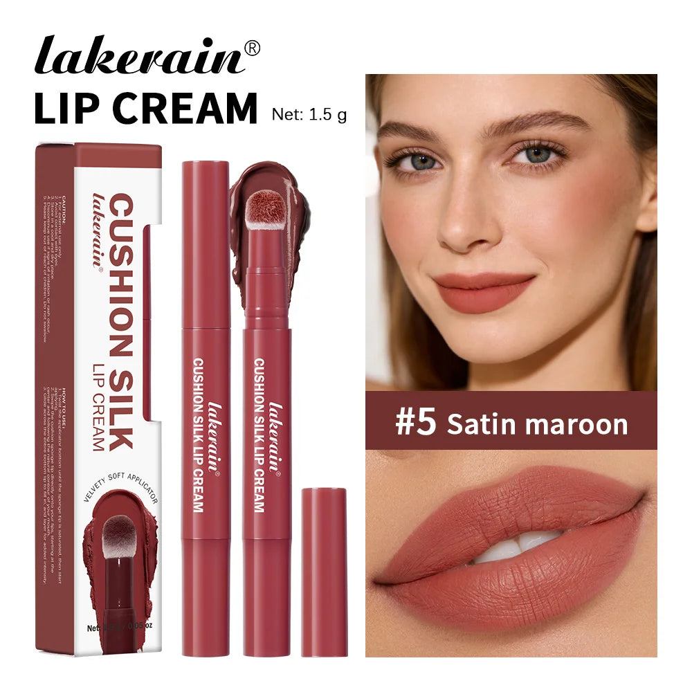 2 in 1 Lip Powder Cream & Blush Waterproof Long Lasting Lip Glaze - 26