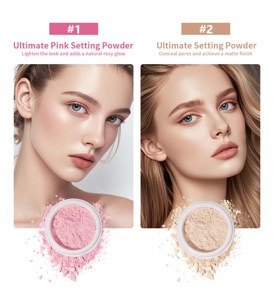 Matte Translucent Loose Setting Powder Oil Control Makeup