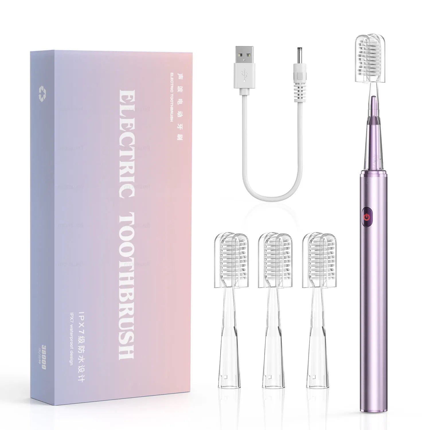 Electric Toothbrush Soft DuPont Bristle Acoustic Wave Tooth Brush - 14