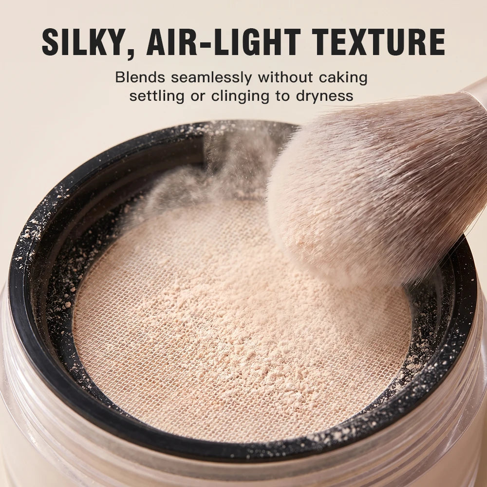 Matte Loose Setting Powder Oil Control Waterproof Face Makeup - 6