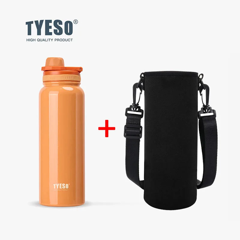 TYESO Stainless Steel Vacuum Insulated Water Bottle Travel Flask - 41