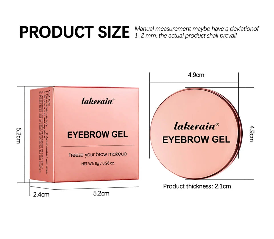 Waterproof Eyebrow Styling Gel Natural Brow Sculpt Soap Wax Pomade