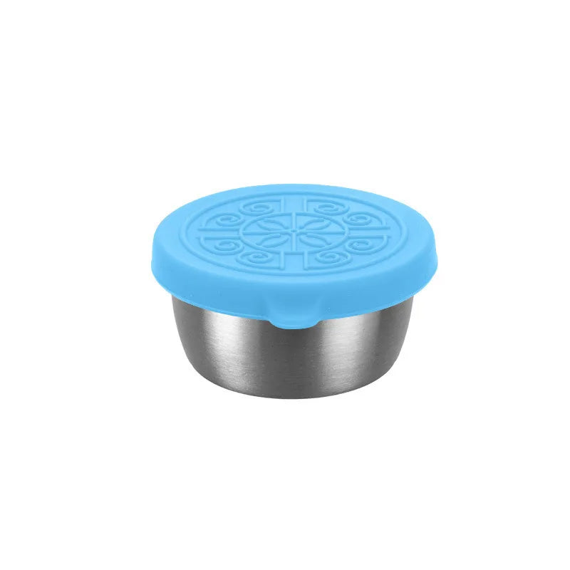 Stainless Steel Dipping Sauce Cups Reusable Condiment Food Containers