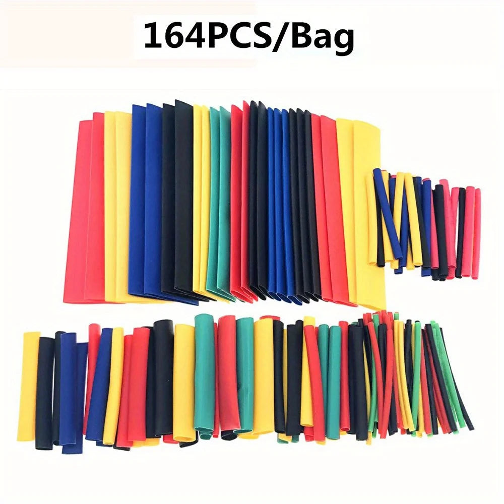 Heat Shrink Tubing Kit Electrical Wire Insulation Sleeve Wrap Set - 11