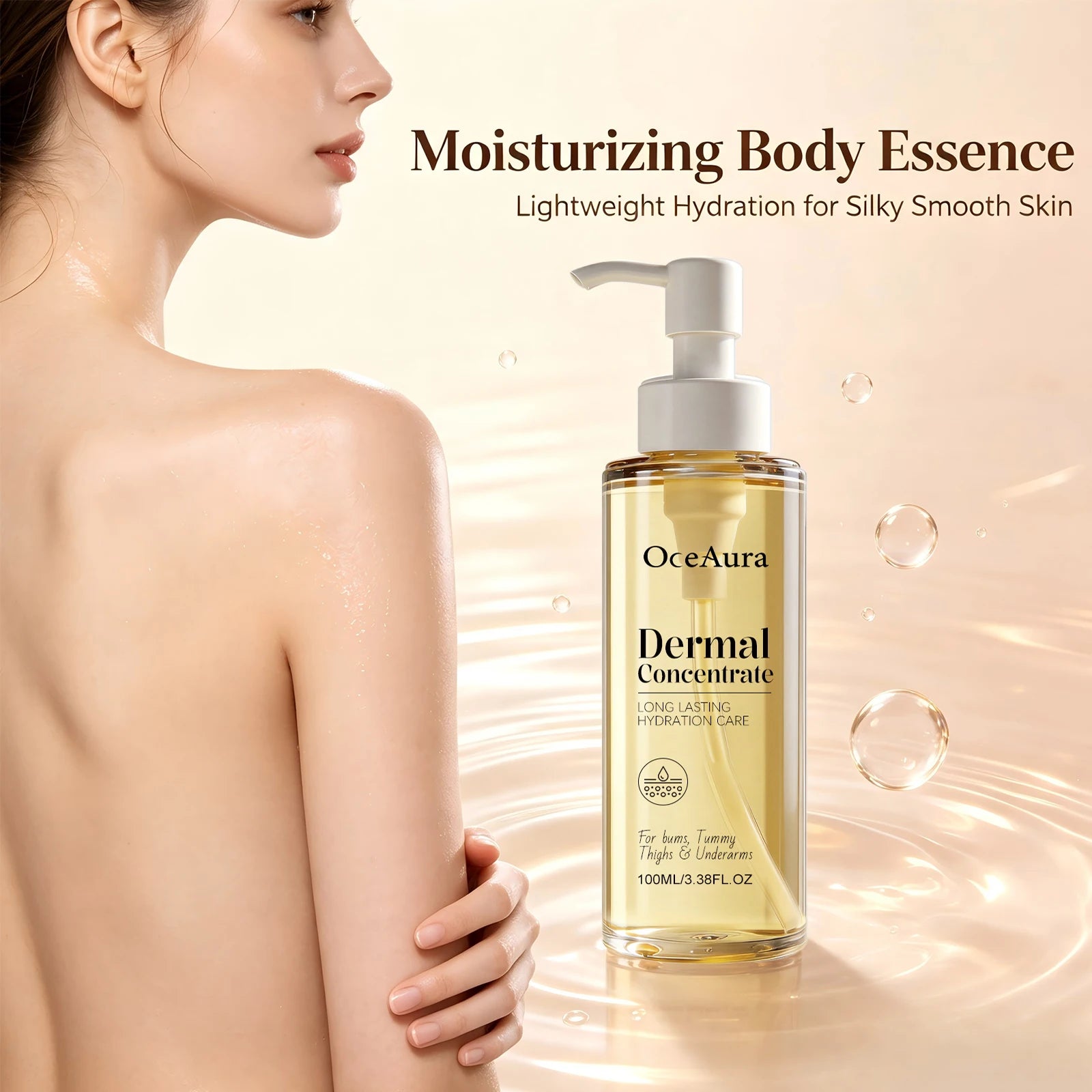 OceAura Body Care Oil Moisturizing Serum for Dry Skin - 1