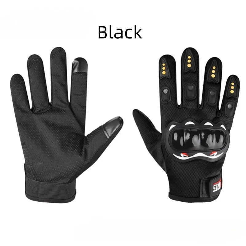 Full Finger Cycling Gloves Touch Screen Motorcycle Protective Gear