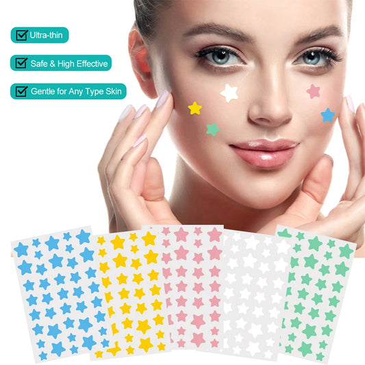 Cute Star Pimple Patches Acne Spot Treatment Healing Stickers 40 Pack