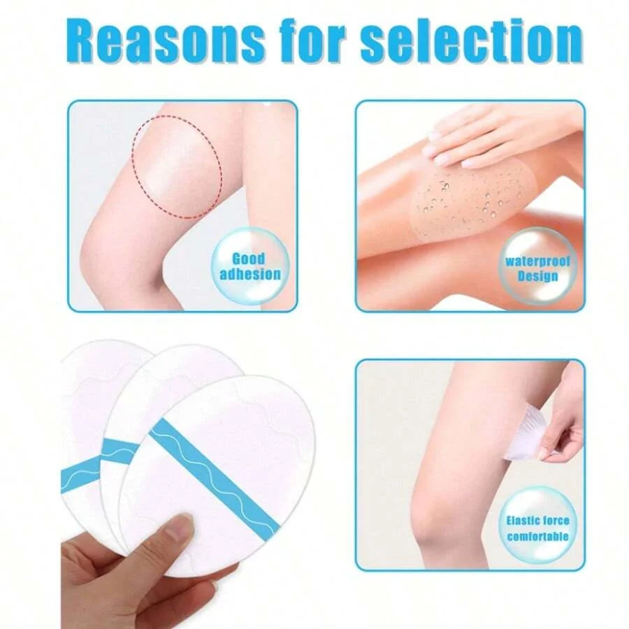 Anti-Chafing Thigh Tapes Invisible Anti-Friction Pads for Women - 10