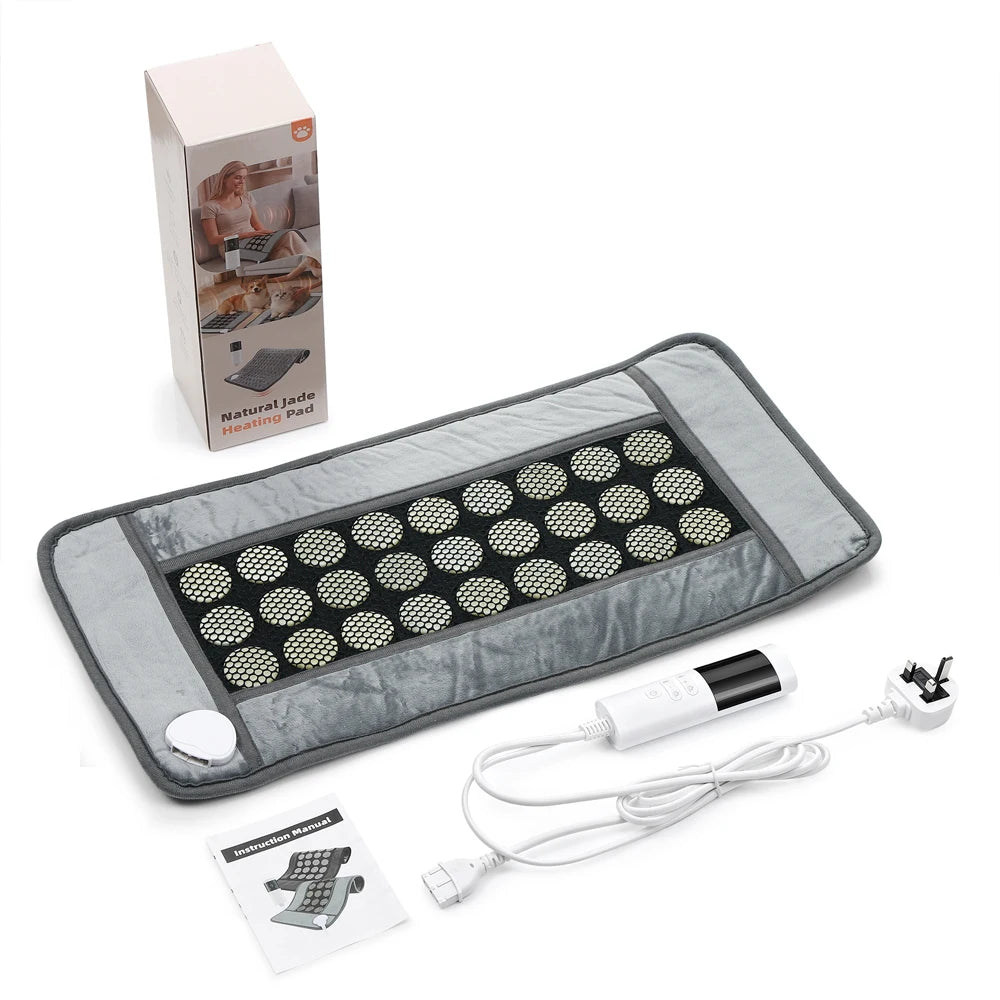 Electric Jade Stone Heating Pad Soft Warm Mat