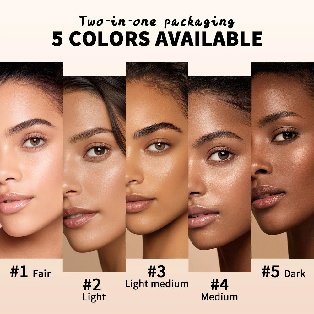 Multi-Use Liquid Foundation Bronzing And Shaping Serum Makeup